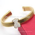 Beautiful High Quality Fashion Bear Stainless Steel Bracelet Jewelry For Women GSL037